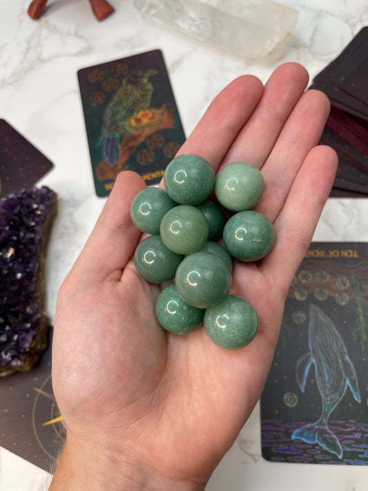 Green Aventurine Mini Sphere