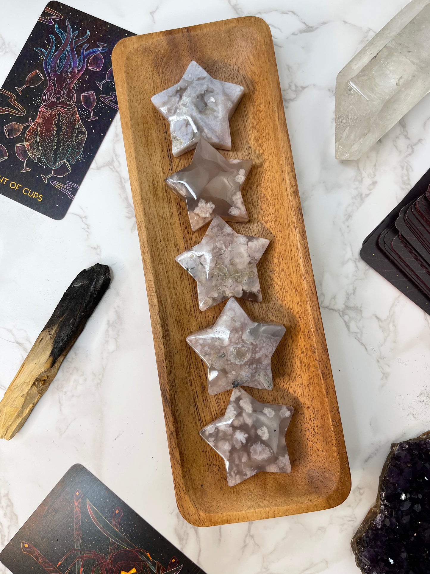 Flower Agate Star