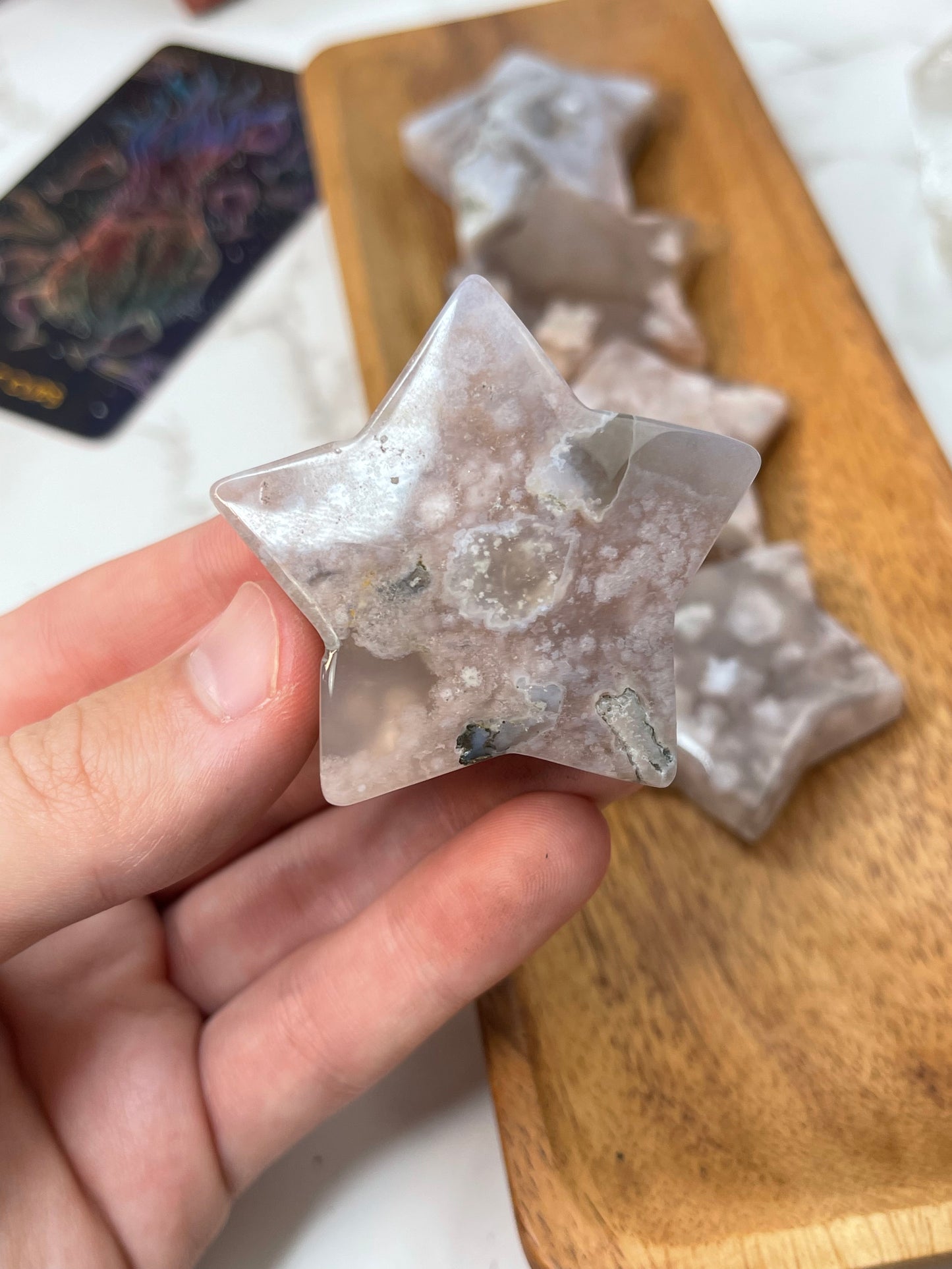 Flower Agate Star