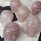Rose Quartz Skulls
